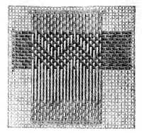FIG. 45.
DAMASK DARNING. RIGHT SIDE.