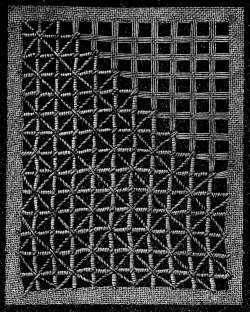 FIG. 102. LATTICE-GROUND FOR SQUARE
IN FIG. 105.