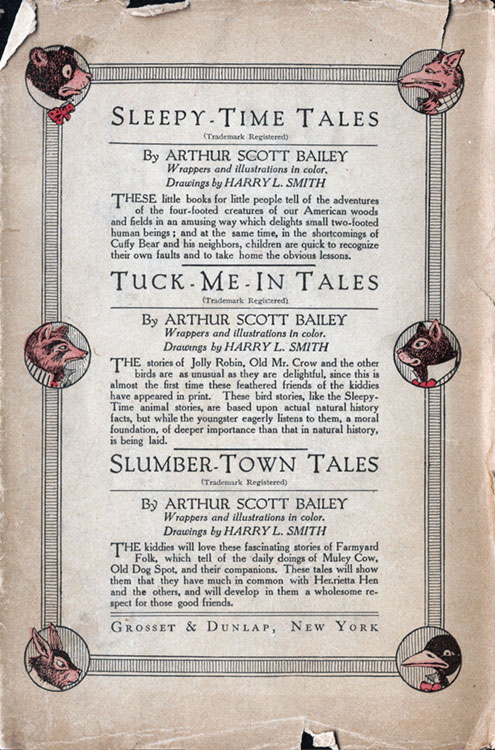 Back Cover Back Cover image for The Tale of Grandfather Mole