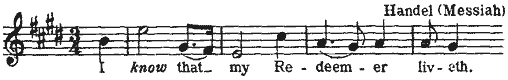 I know that my Redeemer liveth I know that my Redeemer liveth