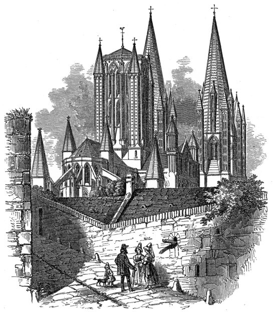 6. Coutances Cathedral.