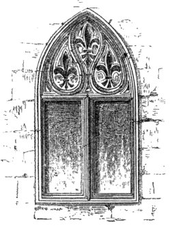 55. Fleur-de-Lisé Window, Church of St. Nonna, Penmarch.