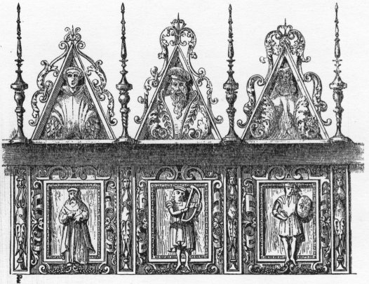 63. Carved Stalls, St. Herbot.