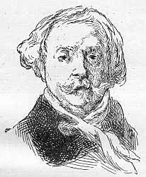 EDMOND DE GONCOURT.
By Eug&egrave;ne Carri&egrave;re.
From the cover of a vellum-bound book.