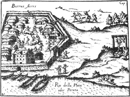 Gro&szlig;e Hungersnot in Buenos Aires (1536)
