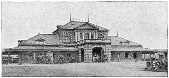 Spoorwegstation van Ta&iuml;hokoe.