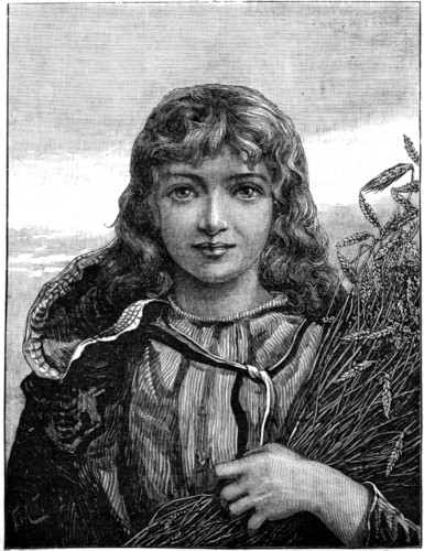 THE GLEANER. (See p. 108.)