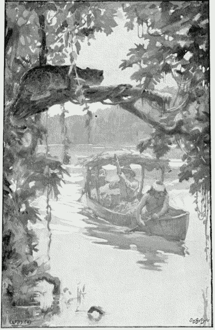 “THE ANIMAL WAS ON THE POINT OF SPRINGING WHEN STEPHEN FIRED.” THE ANIMAL WAS ON THE POINT OF SPRINGING WHEN STEPHEN FIRED.