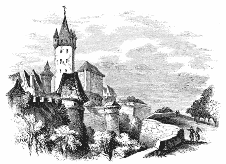 Fig. 229.&mdash;The Castle, N&uuml;rnberg.