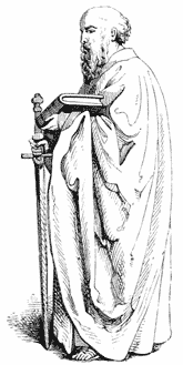 Fig. 244.&mdash;St. Paul, after D&uuml;rer.