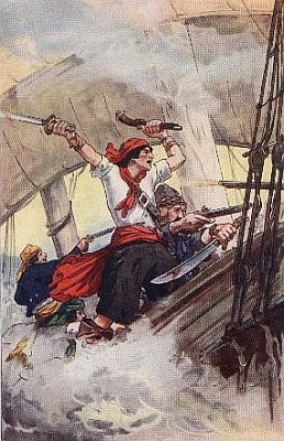 "'they boarded the ship with great agility'"&mdash;Page 92