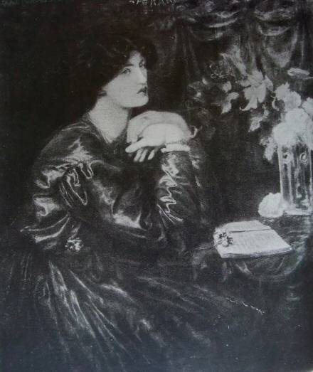 Mrs. William Morris.  &ldquo;She was the most lovely
woman I have ever known, her beauty was
incredible.&rdquo;&mdash;Theodore Watts-Dunton