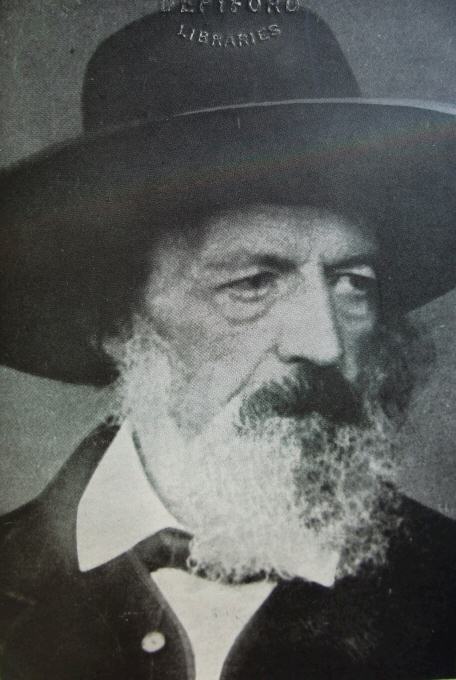 Alfred, Lord Tennyson, &aelig;t. 80.  From a
photography reproduced by the kind permission of Lord Tennyson