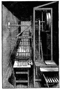 Fig. 7.&mdash;GENERAL VIEW OF COATING MACHINE.