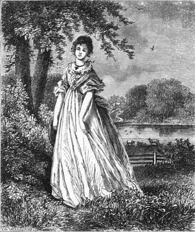 "At early morn swept Daisy Dare,&mdash; Sparkling, graceful, passing fair.">