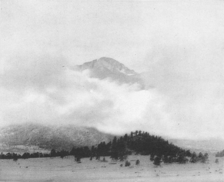 ABOVE THE CLOUDSBy Clark Blickensderfer, Denver, Colo. ABOVE THE CLOUDS, By Clark Blickensderfer, Denver, Colo.