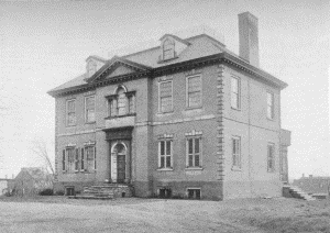 Plate VI.&mdash;Port Royal House, Frankford. Erected in 1762
by Edward Stiles.