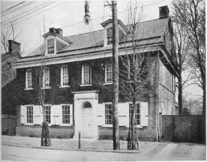 Plate X.&mdash;Glen Fern, on Wissahickon Creek, Germantown.
Erected about 1747 by Thomas Shoemaker; Grumblethorpe, 5261 Germantown
Avenue, Germantown. Erected in 1744 by John Wister.