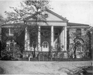Plate XII.&mdash;The Woodlands, Blockley Township, West
Philadelphia. Erected in 1770 by William Hamilton; Stable at The
Woodlands.