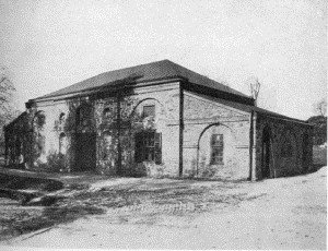 Plate XII.&mdash;The Woodlands, Blockley Township, West
Philadelphia. Erected in 1770 by William Hamilton; Stable at The
Woodlands.