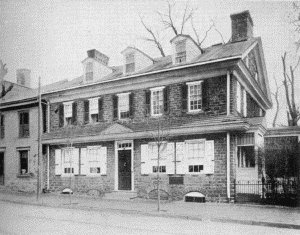 PLATE XX.&mdash;Bartram House, Kingsessing, West Philadelphia.
Erected in 1730-31 by John Bartram; Old Green Tree Inn, 6019 Germantown
Avenue, Germantown. Erected in 1748.