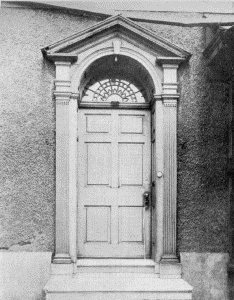 Plate XXIV.&mdash;Doorway, 5011 Germantown Avenue; Doorway,
Morris House, 225 South Eighth Street.
