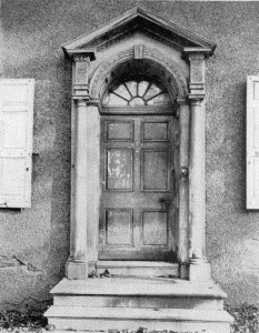 Plate XXVI.&mdash;Doorway, 5200 Germantown Avenue; Doorway,
4927 Frankford Avenue.
