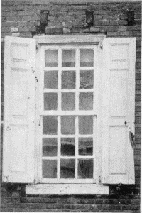 Plate XLV.&mdash;Detail of Windows, Combes Alley; Window and
Shutters, Cliveden; Window, Bartram House.