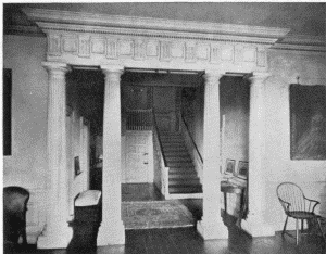 Plate LVII.&mdash;Hall and Staircase, Cliveden; Staircase
Detail, Cliveden.