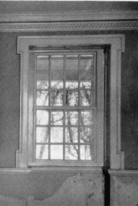 Plate LXXIII.&mdash;Window Detail, Parlor, Whitby Hall; Window
Detail, Dining Room, Whitby Hall.