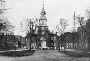 Plate LXXV.&mdash;Independence Hall, Independence Square Side.
Begun in 1731.