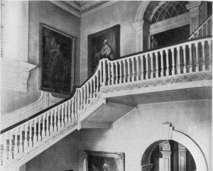 Plate LXXVIII.&mdash;Stairway Landing, Independence Hall;
Palladian Window at Stairway Landing.