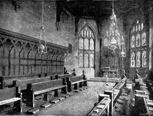 THE PRIVATE CHAPEL.

From a Photo. by Elliott & Fry.