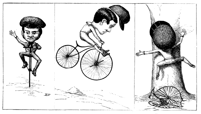 JOHN AND HIS VELOCIPEDE.

