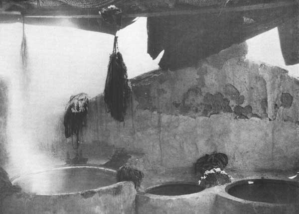Vats for Washing and Dyeing Wool&mdash;Turkey
