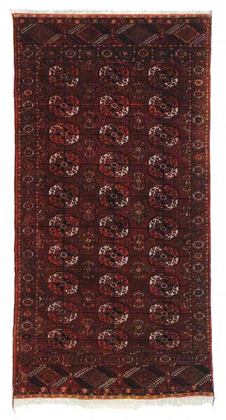TEKK&Eacute;-TURKOMAN OR "BOKHARA" RUG