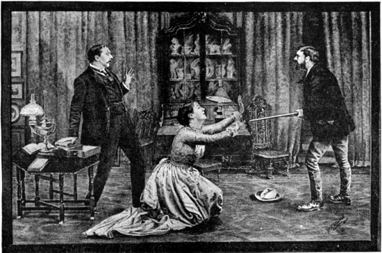 SCENE FROM "THE SQUIRE." From the Picture by Mr.
Kendal.