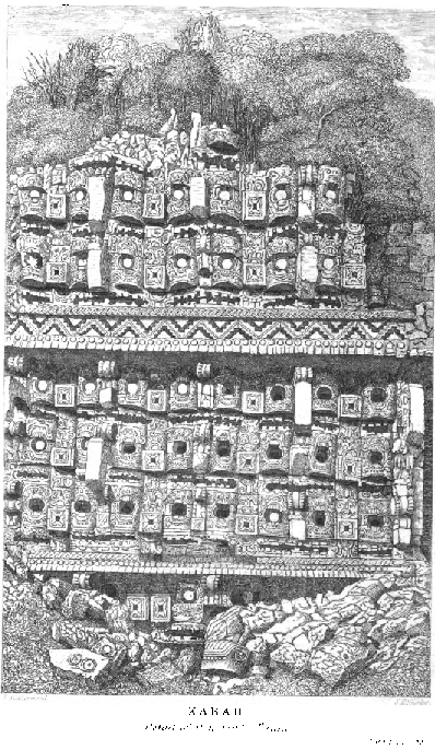 Portion of a richly-sculptured Faade