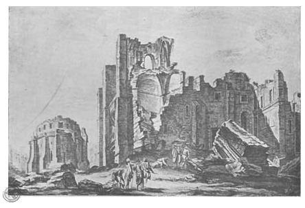 Ruinas da SÉ de LISBOA—Terramoto de 1755 Ruinas da SÉ de LISBOA—Terramoto de 1755