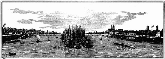 VUE DE TOURS
Lith. CLAREY-MARTINEAU. r de la harpe 16, TOURS.