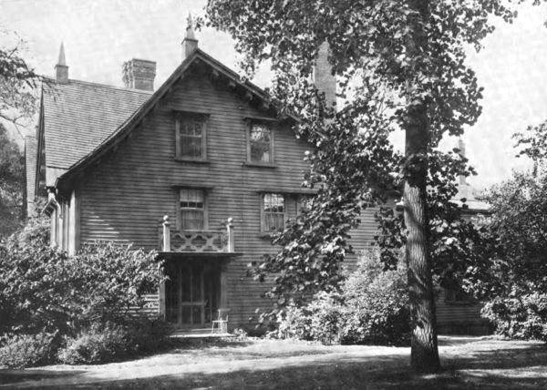 Plate X.&mdash;Pickering House, Side View.