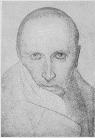 Romain Rolland after a drawing by Grani� (1909)