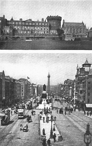 DUBLIN CASTLE &copy; Underwood & Underwood, N. Y.