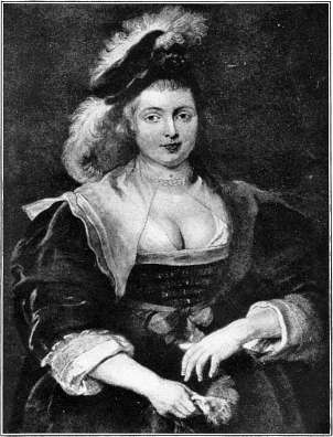 Rubens' bruid, H�l�ne Fourment in bruidskleed.&mdash;Naar een schilderij van Rubens.