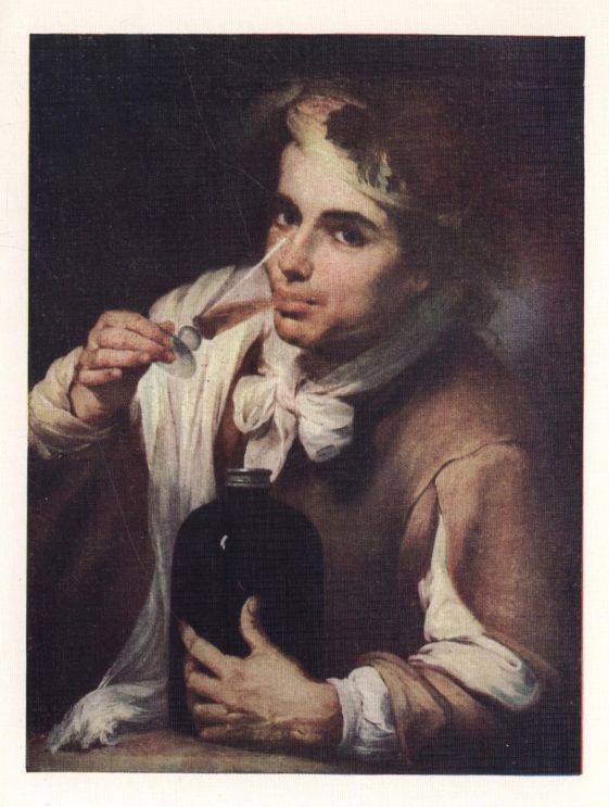 PLATE VI.&mdash;A BOY DRINKING