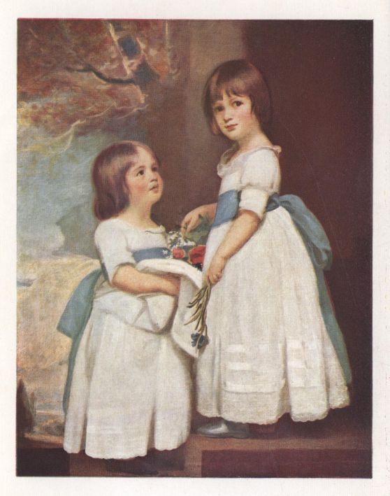 PLATE I.&mdash;THE HORSLEY CHILDREN.