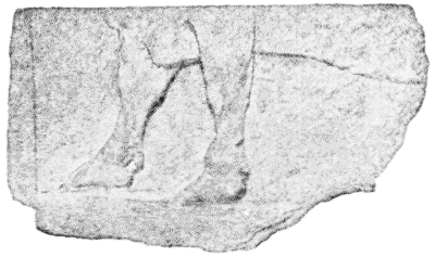 Fig. 3.&mdash;Relief from Mycenae, No. 6.