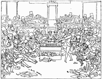 YE COMMONS RESSOLVED INTO
A COMMYTTE OF YE WHOLE HOUSE.