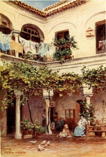 SEVILLE&mdash;A COURTYARD