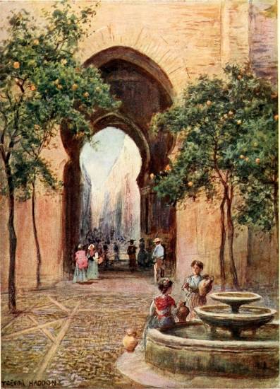 SEVILLE&mdash;PATIO DE LOS NARANJOS